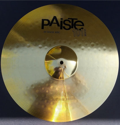 Crash ride 18” Paiste 101 Brass