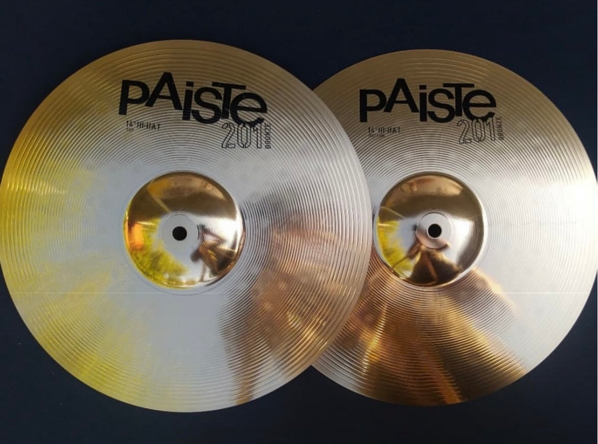 Hihat 14” Paiste 201 Bronze